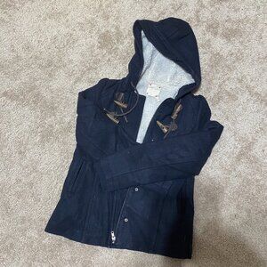 Pins & Needles Sherpa Lined Peacoat XS